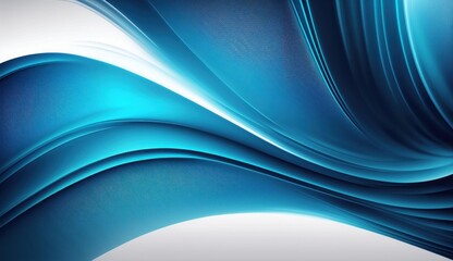 Abstract Blue Background, Generative AI
