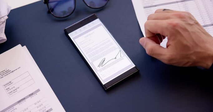 Digital Signature On Contract Document Online