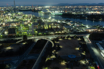 四日市工場夜景