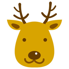 A cute cartoon-style deer.