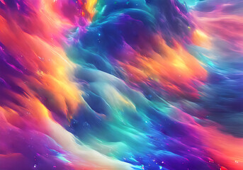 Obraz premium Glittery abstract flat big wave background. (