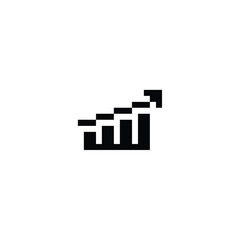 business icon pixel art style use black color good for your project and game asset.