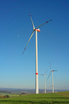 Windkraftanlage im ländlichen Raum