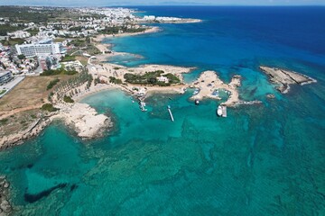 
Beautiful rocky coast of Cyprus