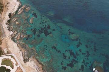 
Beautiful rocky coast of Cyprus