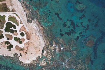 
Beautiful rocky coast of Cyprus