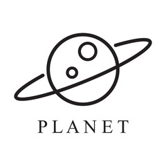 planets icon vector