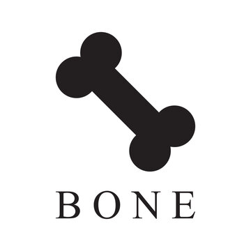 bone icon vector
