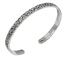 Bangle Silver Plain
