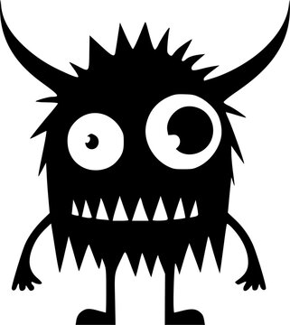 recommend clip art: Monster - High Quality Vector Logo - Vector illustration ideal for T-shirt graphic