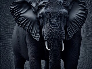 picture of elephant Generative AI
