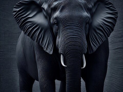 picture of elephant Generative AI