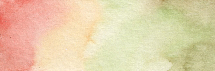 Watercolor red-yellow green background. Flag. Africa. freedom day. Juneteenth.