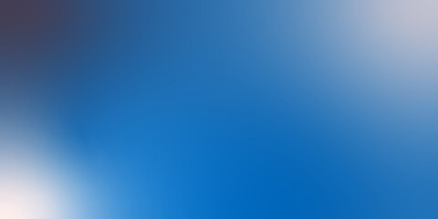 Blurred bright blue background. Smooth gradient for graphics and wallpapers