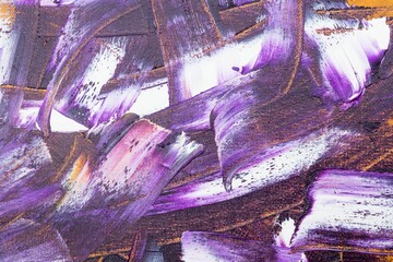 Wooden texture painted dark purple with white nuances in an abstract style