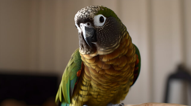 Colorful parot Generative AI