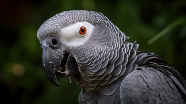 Colorful parot Generative AI