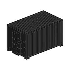icon container vector png