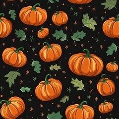 halloween pattern seamless background for textiles, fabrics, covers, wallpapers, print, gift wrapping and scrapbooking