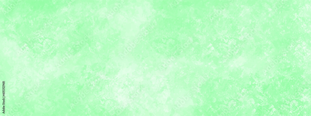 Poster green background with white stains. green watercolor background. soft green watercolor background fo