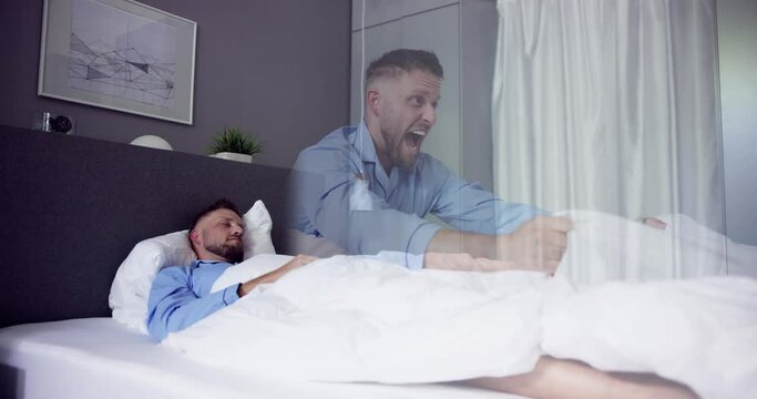 Man With Sleep Paralysis