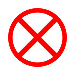 no icon red circle element transparent design