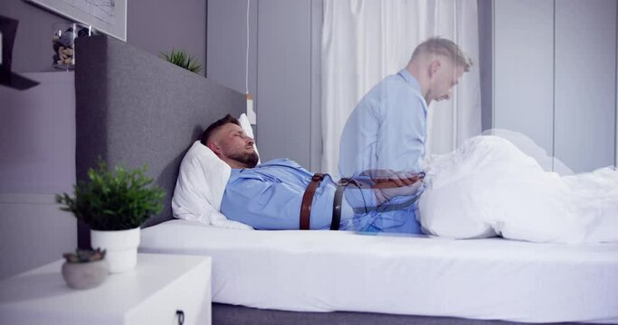 Man With Sleep Paralysis