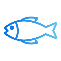 fish gradient icon