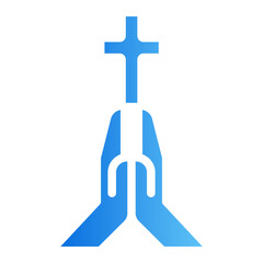 pray gradient icon