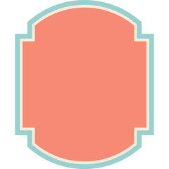 Fototapeta premium Retro Text Box Element-01