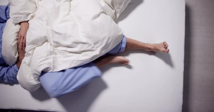 Man With RLS - Restless Legs Syndrome