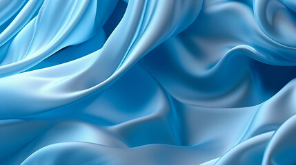 Obraz premium Generative ai illustration of abstract drapery Silk background