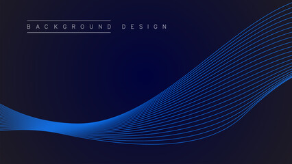 abstract blue wave background