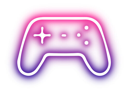 recommend clip art: Set of Game neon