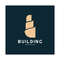 Real Estate Business Logo vector illustration design