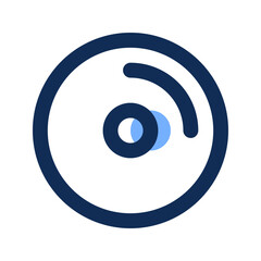 cd filled line icon