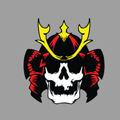 illustration of red devil