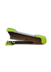 Plastic stapler isolated on a white background