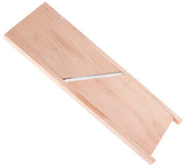 Wooden eco friendly grater for vegetables isolated on transparent background png clipart