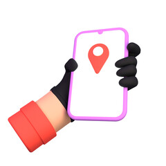 Creative Collection of 3D Maps Courier Icons for Your Designs