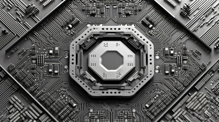 A, integrated circuits, semiconductors, chips, industrial technology, inside technology used everywhere in this world, Automated robotics, GPU, architecture