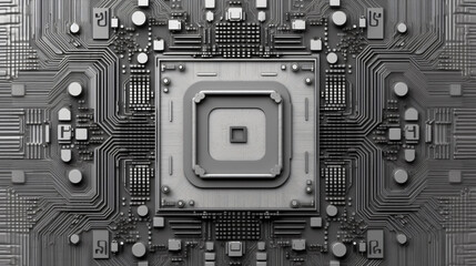 A, integrated circuits, semiconductors, chips, industrial technology, inside technology used everywhere in this world, Automated robotics, GPU, architecture