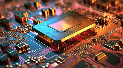 A, integrated circuits, semiconductors, chips, industrial technology, inside technology used everywhere in this world, Automated robotics, GPU, architecture