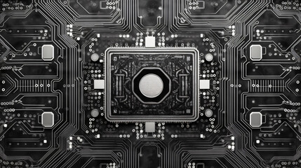 A, integrated circuits, semiconductors, chips, industrial technology, inside technology used everywhere in this world, Automated robotics, GPU, architecture