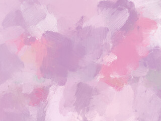 Colorful oil paint brush abstract background pink