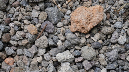 photos of gravel and soil