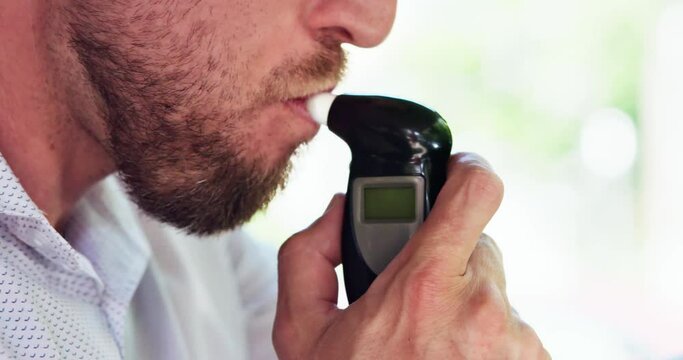 Breathalyzer Alcohol Test In Car