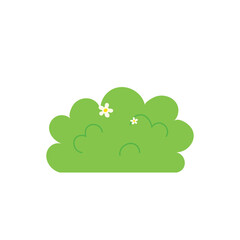 Bushes Grass Illustration