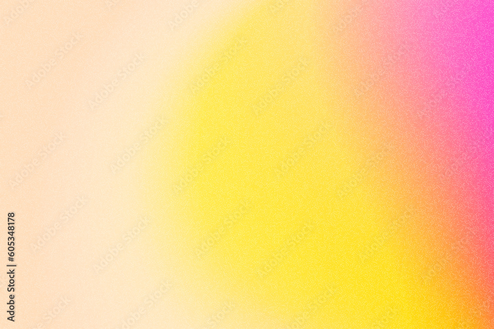 Poster color gradient background, abstract orange grain gradation texture, vector pink noise texture blur a
