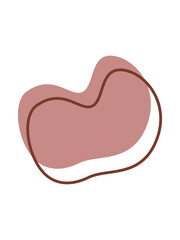 illustration of a sausage